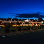 Christmas Light display in Brampton Road, Rowallan Park