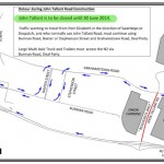 John Tallant Road Closure