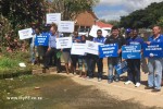 Despatch Water Leaks Protest