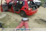 Red Toyota Tazz