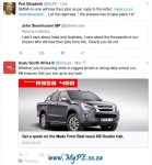 Isuzu Advert on Twitter