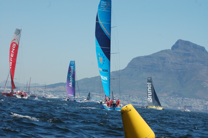 Volvo Ocean Race In-Port Race 8 December 2017