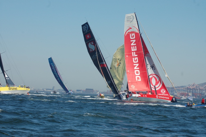 Volvo Ocean Race In-Port Race 8 December 2017