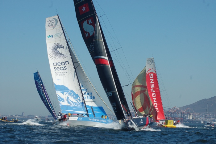 Volvo Ocean Race In-Port Race 8 December 2017