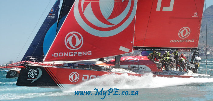 Leg 3 Start - Volvo Ocean Race, Cape Town to Melbourne