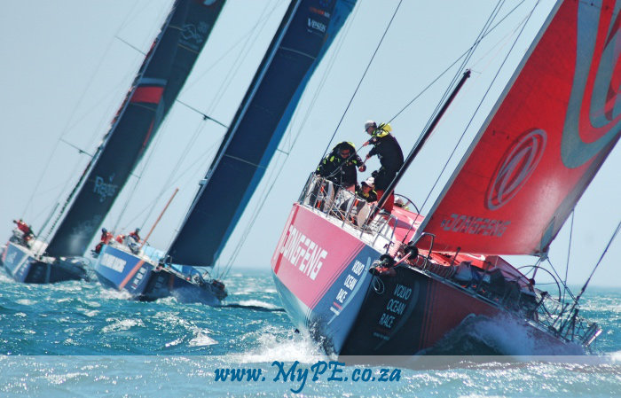 Leg 3 Start - Volvo Ocean Race, Cape Town to Melbourne