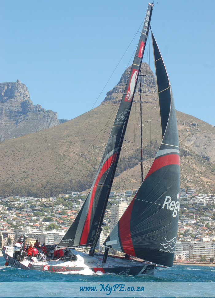 Leg 3 Start - Volvo Ocean Race, Cape Town to Melbourne