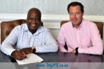 Loyiso Dotwana and Jurie Roux