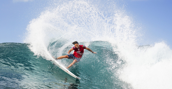 Jordy Smith at the Corona Bali Protected Photo: © WSL/Dorsey