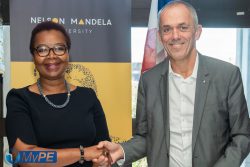 Prof Muthwa and Dr Petit