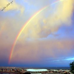 Nelson Mandela Bay Stadium Rainbow