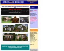 Cabins and Sheds collection for $49 - You own the rights!!