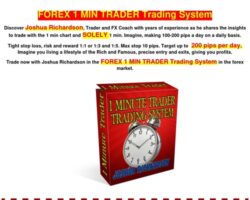 FOREX 1 MIN TRADER Trading System - World's first one minute profitable forex trader