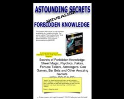 Forbidden Knowledge