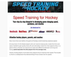 Speed Training for Hockey