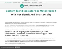 MT4 Technical Indicators With Signals For Forex - 50% Commission