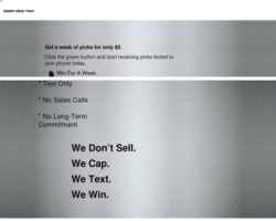 Sharp Edge Text